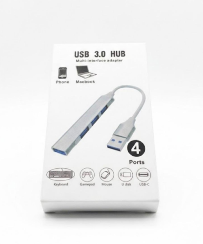 USB 3.0 Hub (4 Port) with Metal Body