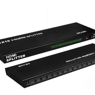 16 Port HDMI Splitter 4K – Front View of HDMI 1 in 16 Out