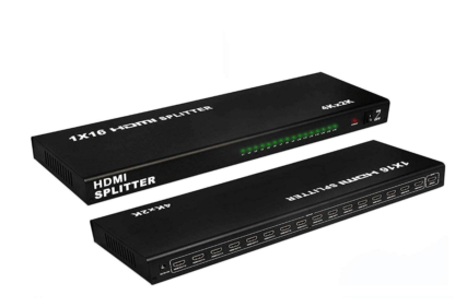 16 Port HDMI Splitter 4K – 1 in 16 HDMI 1.4 Splitter with 4Kx2K & 3D Support