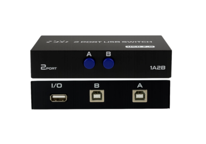 Technotech 2 Port USB Switch USB 2.0 Sharing Switch