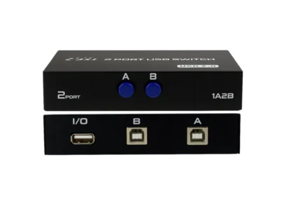 Technotech 2 Port USB Switch USB 2.0 Sharing Switch