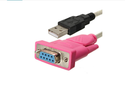 USB to RS-232 Serial Cable Adapter Female (Pink Head) 2.0