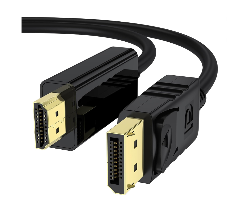 DP to HDMI DisplayPort to HDTV HDMI Cable Converter Adapter Gold Plated 1.5 Meter - View 1
