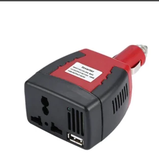 DC to AC 75W Power Inverter with USB Port for cars, laptops, and tablets