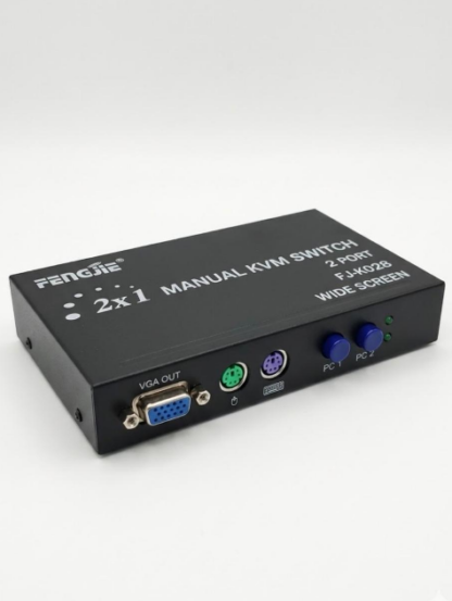 Technotech KVM Switch 2 Port (PS/2) – Ultimate Dual PC Controller