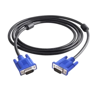 TFT VGA Cable Black 1.5M – High-Definition Display Cable
