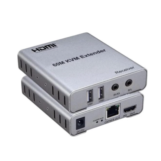 HDMI Extender 60 MTR with KVM – Ultimate Long Distance 1080P Extender
