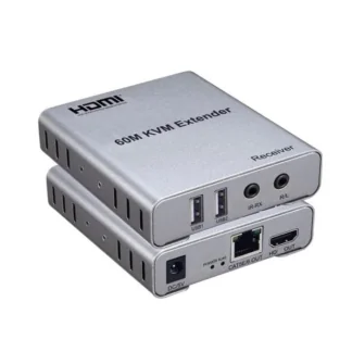 HDMI Extender 60 MTR with KVM 1080P over Cat6 cable