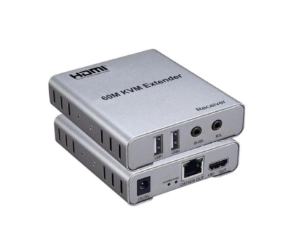 HDMI Extender 60 MTR with KVM – Ultimate Long Distance 1080P Extender