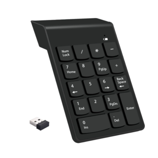Mini Wireless Numeric Keypad (Black