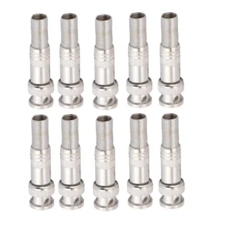 BNC Metal (Heavy) – Durable & Professional Video Signal Connector (PACK OF 10 )