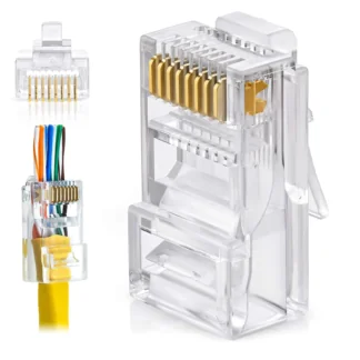 NT RJ45 Connector CAT5 100PCS Box