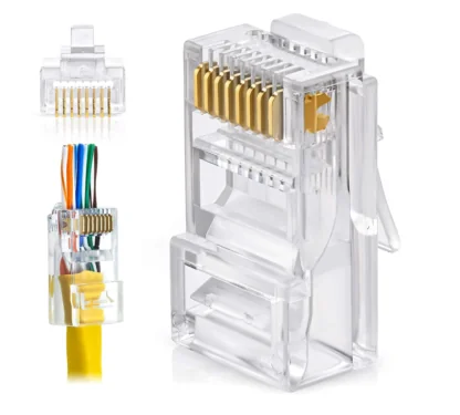 NT RJ45 Connector CAT5 100PCS Box