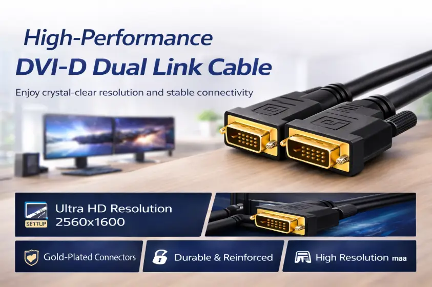 DVI Male to Male Cable, DVI 24+1 Cable, DVI 24+5 Cable, 3 Meter Technotech Technologies