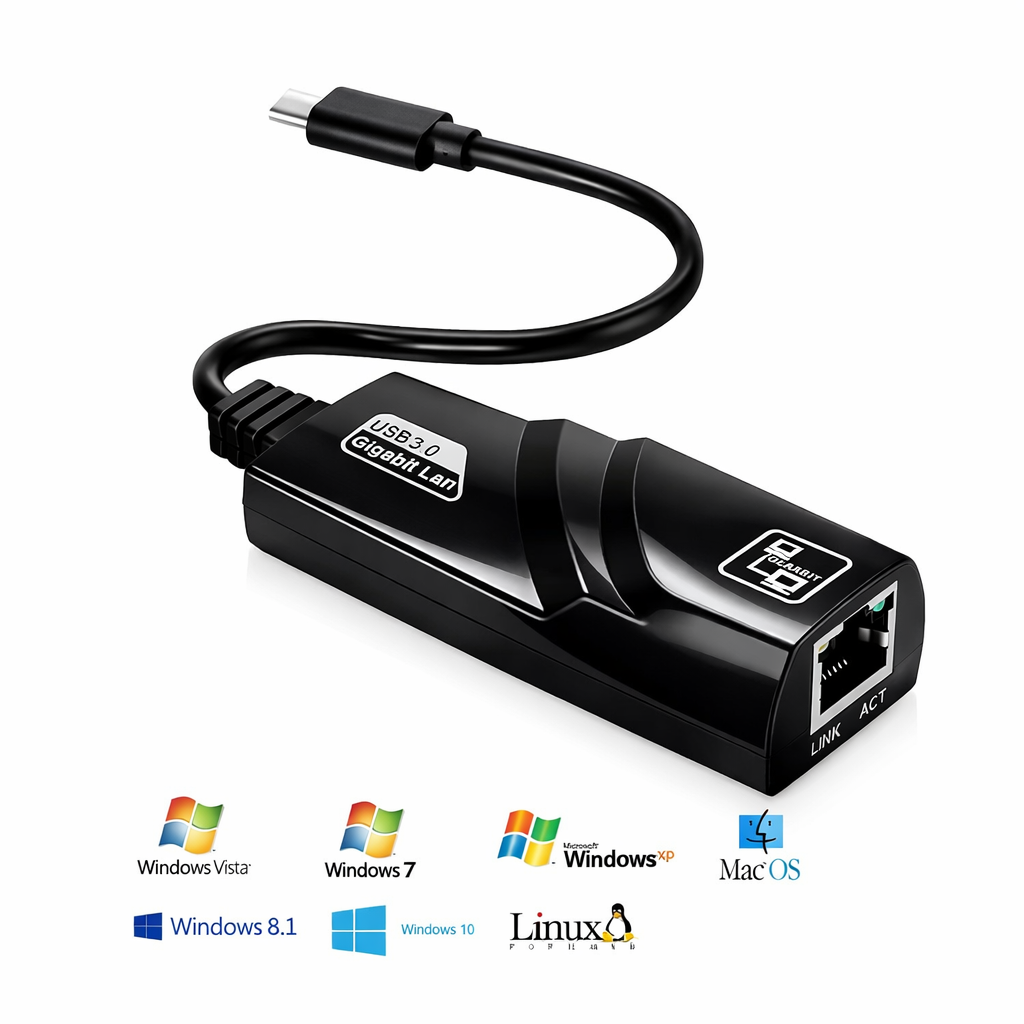 Type-C to LAN Adapter 3.0 100/100 Technotech Technologies