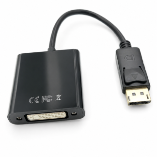 DP to DVI 24+5 Adapter – Full HD 1080p DisplayPort to DVI Converter for PC, Laptop, Monitor