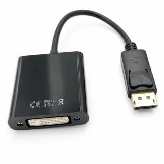 DP to DVI 24+5 Adapter – Full HD 1080p DisplayPort to DVI Converter for PC, Laptop, Monitor