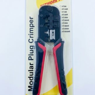 Technotech Modular Plug Crimper Tool Red for RJ45 RJ11 connectors