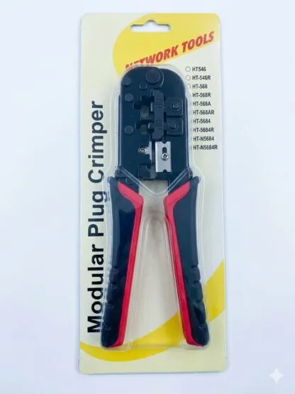 Technotech Modular Plug Crimper Tool Red