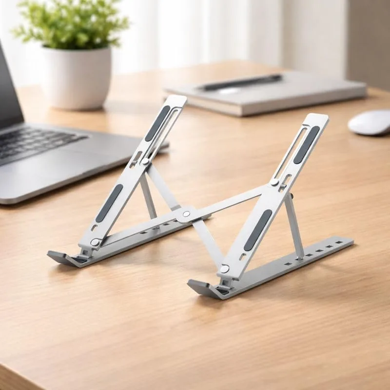 Technotech Foldable Laptop Stand – 7 Angle Adjustable Ergonomic Bracket Technotech Technologies