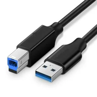 USB 3.0 Printer Cable 1.5 Mtr – Ultimate Best High-Speed Printer Data Cable (5Gbps)