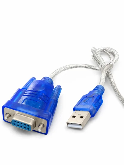 USB to RS232 Serial Female Adapter Cable (Silver)