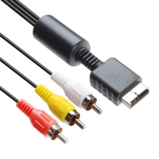 PlayStation PS2 to AV 3 Pin Cable