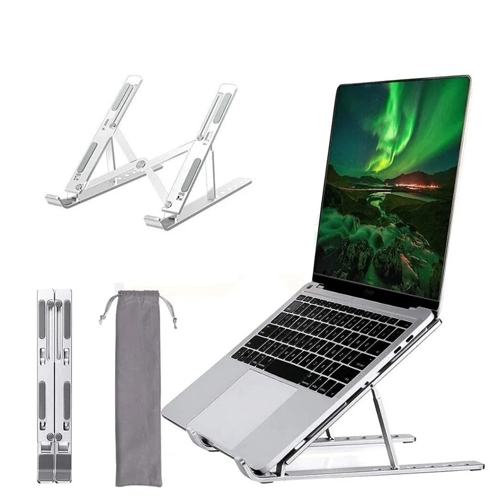 Technotech Foldable Laptop Stand – 7 Angle Adjustable Ergonomic Bracket Technotech Technologies