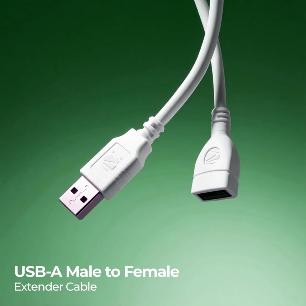 USB 2.0 M-F Extension Cable 3 Mtr – Ultimate Best High-Speed USB Extension Cord Technotech Technologies