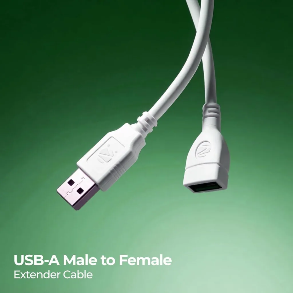 USB 2.0 M-F Extension Cable 3 Mtr – Ultimate Best High-Speed USB Extension Cord Technotech Technologies
