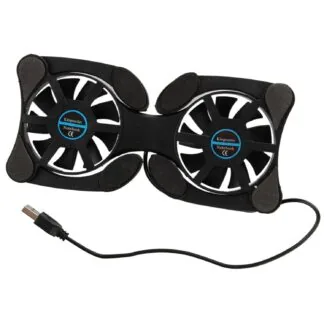 Laptop Cooling Pad with foldable design and powerful fans
