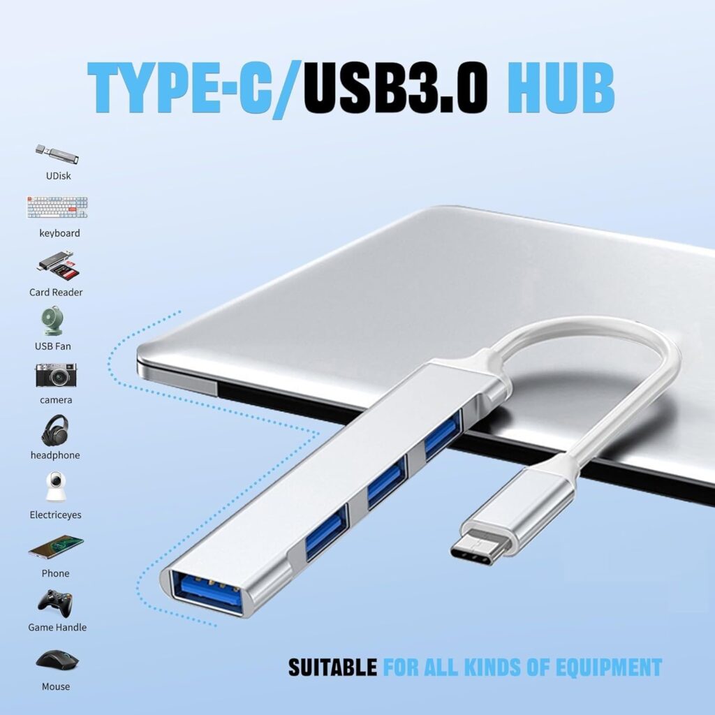 Type-C 3.0 Hub 4 Port Multi Interface Adapter Technotech Technologies