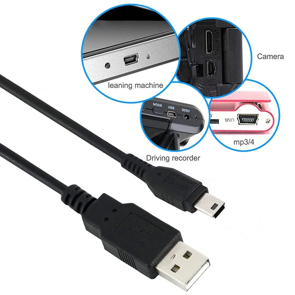 USB 2.0 to 5 Pin V3 Cable 1.5 Mtr – Ultimate Best Fast Charging & Data Cable Technotech Technologies