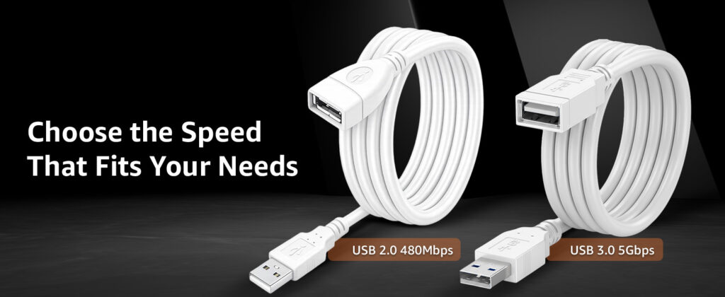 USB 2.0 M-F Extension Cable 1.5 Mtr – Ultimate Best High-Speed USB Extension Cord Technotech Technologies