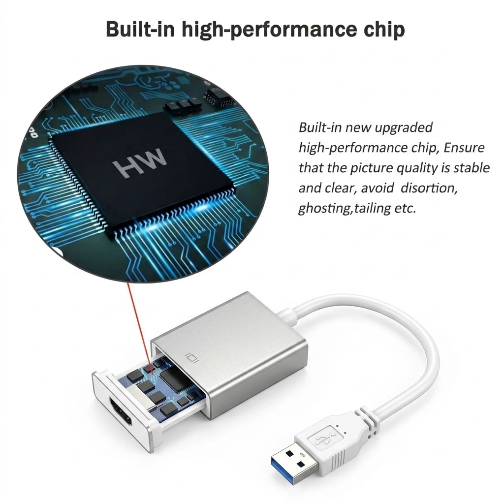 USB 3.0 to HDMI Converter – High-Speed Reliable HD Display Adapter for Laptop & PC Technotech Technologies