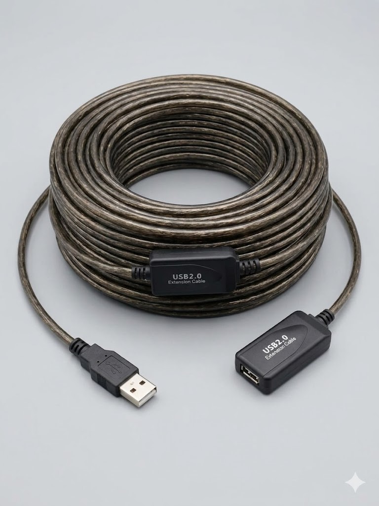 Technotech USB 2.0 Active Extension Cable (20 Meter) Technotech Technologies