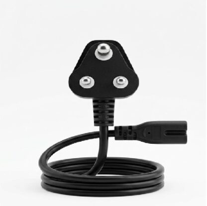3 Pin to 2 Pin Power Cable 1.5 Mtr – Ultimate Best Durable Converter Cord (1.5 Meter)