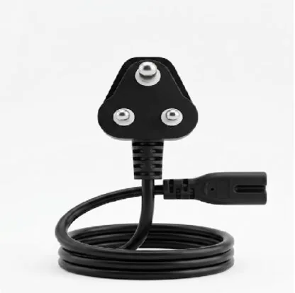 3 Pin to 2 Pin Power Cable 1.5 Mtr – Ultimate Best Durable Converter Cord (1.5 Meter)