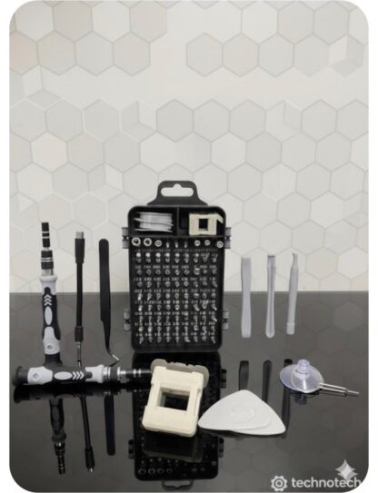 115 in 1 Tool Kit – Ultimate Best Precision Screwdriver Set for Mobile, Laptop & Repair