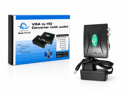 VGA to HDMI Converter with Audio (Model: FY1316)