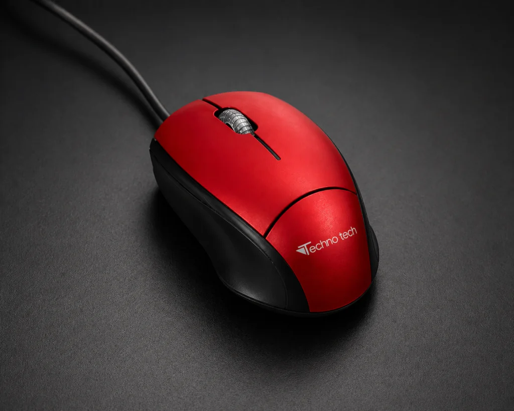 Optical Mouse PS2 800 DPI High Precision Wired Mouse Technotech Technologies
