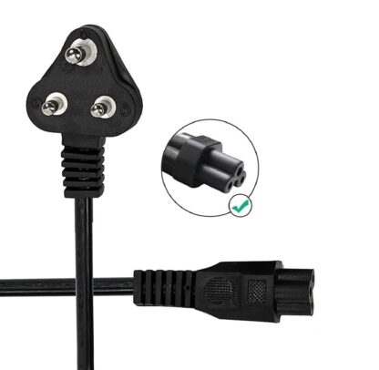 Laptop Power Cable 1.5 Meter – Universal AC Power Cord