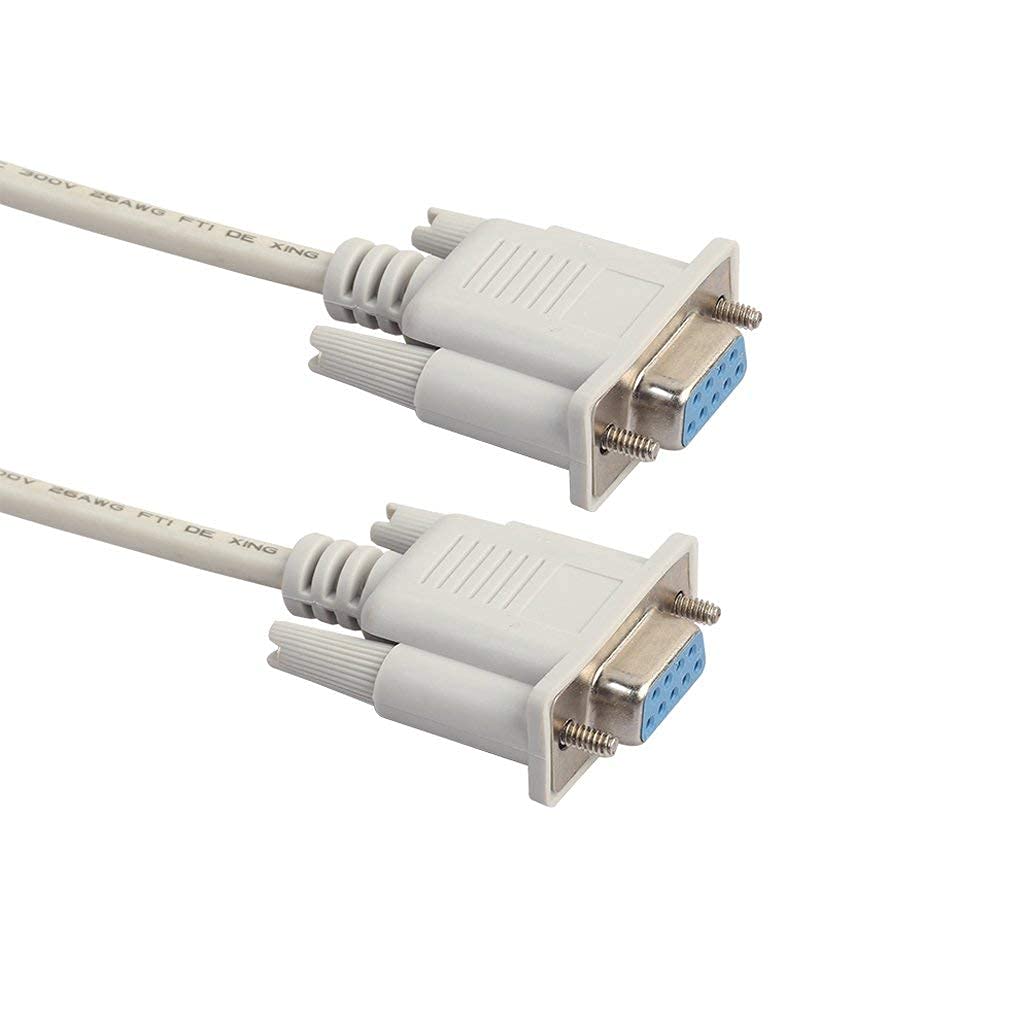 9 Pin Female to Female Cable 5 Meter – DB9 Serial Extension Cable Technotech Technologies