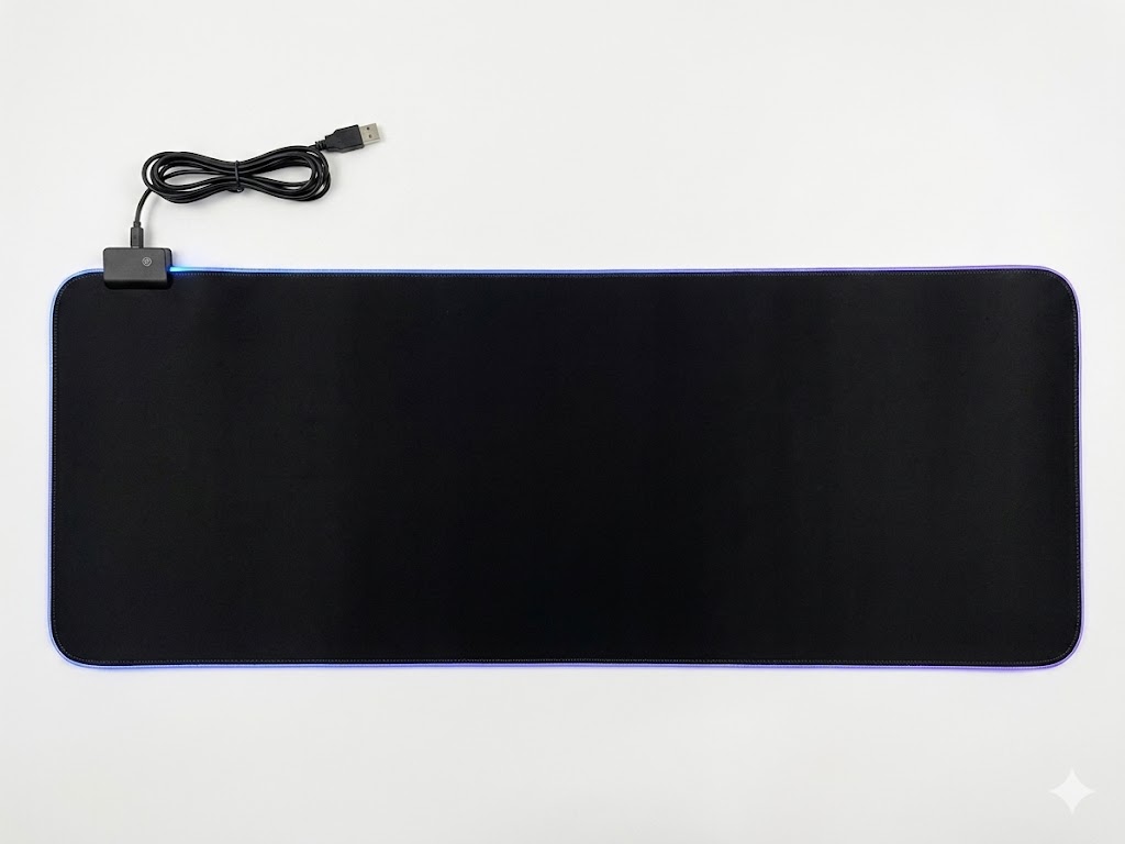 Best RS-07 RGB Mouse Pad Large – Premium LED Gaming Mouse Pad 300x800x4MM